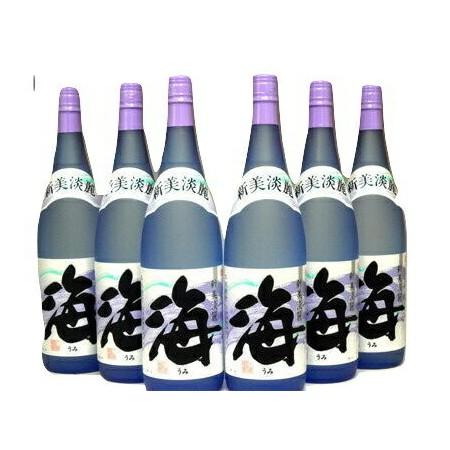 芋焼酎セット 海 25度 1800ml×6 − 大海酒造