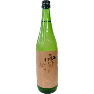 日本酒 雪の茅舎（ゆきのぼうしゃ）ひやおろし 純米吟醸 火入 720ml − 齋彌酒造店｜shiraiya-sake