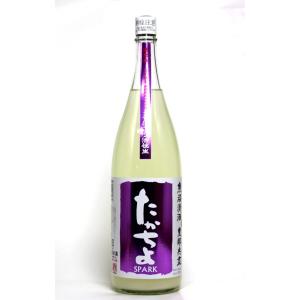 日本酒 豊醇無蓋 たかちよ GRAPE 活性うすにごり 扁平精米 純米規格 無調整 生原酒 1800ml - 高千代酒造