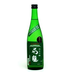 日本酒 石鎚 純米吟醸 松山三井 ふねしぼり 緑ラベル 720ml − 石鎚酒造｜shiraiya-sake
