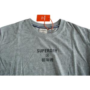 ■未使用■【新品L】Superdry 極度乾燥（しなさい） Corporate Logo T-Shirt ■ SUPERDRY冒険魂 ■｜shiretoko