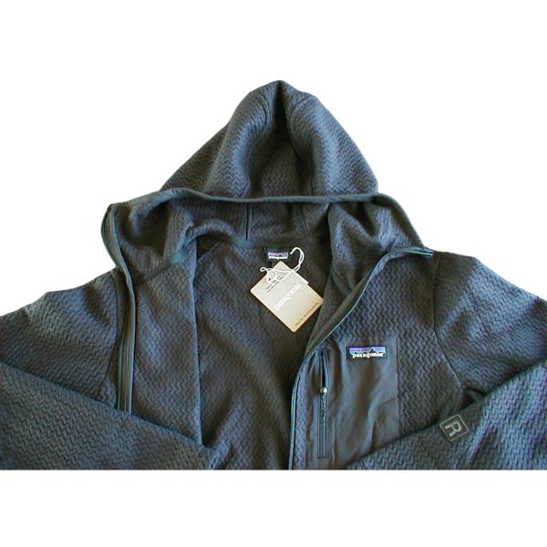 【未使用S】パタゴニア M’s R1エア・フルジップ・フーディ■ patagonia Black(B...