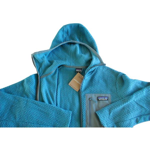 【未使用XS】パタゴニア M’s R1エア・フルジップ・フーディ■ patagonia Wavy B...