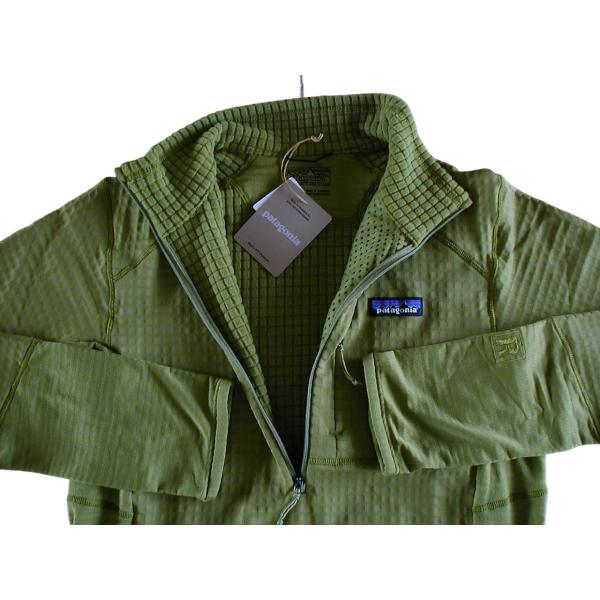 【未使用S】パタゴニア M’s R1 プルオーバー ■ patagonia ■ Graze Gree...