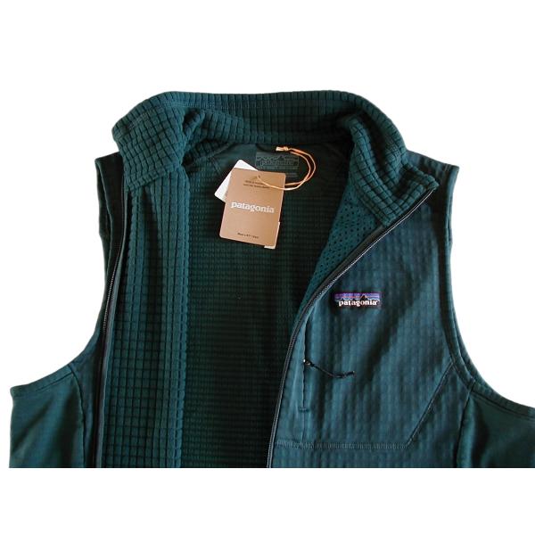 【未使用M】パタゴニア M’s R1 ベスト ■ patagonia ■Cascade Green ...