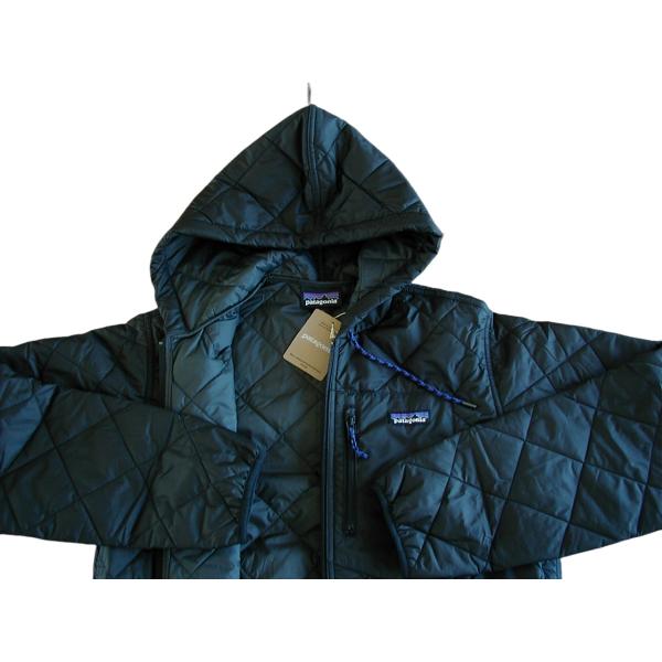 【未使用S】 パタゴニア M’s ダイアモンド・キルテッド・ボマー・フーディ ■ patagonia...