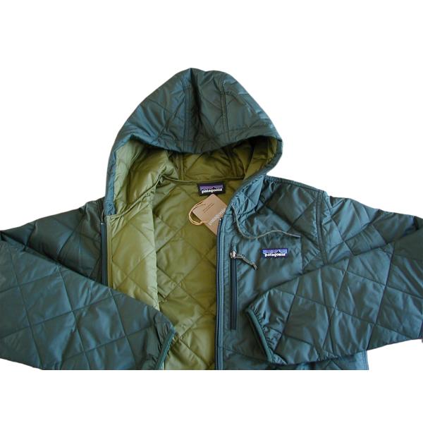 【未使用XS】 パタゴニア M’s ダイアモンド・キルテッド・ボマー・フーディ ■ patagoni...