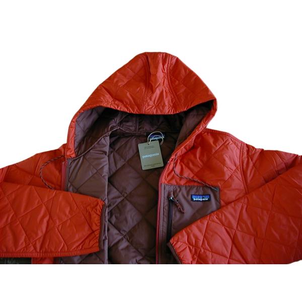 【未使用L】 パタゴニア M’s ダイアモンド・キルテッド・ボマー・フーディ ■ patagonia...