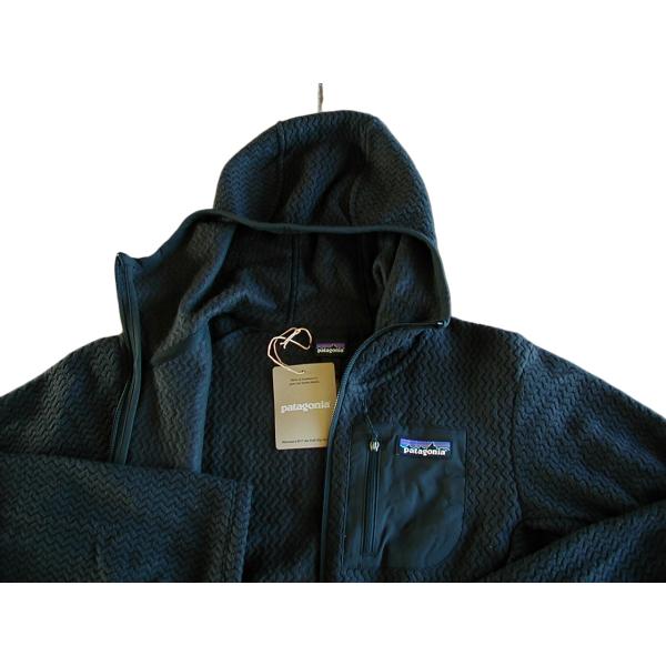 【未使用S】パタゴニア W’s R1エア・フルジップ・フーディ■ patagonia Black(B...