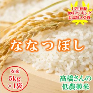 令和7年度産 お米 5kg ななつぼし 北海道産 送料無料 雨竜郡妹背牛町