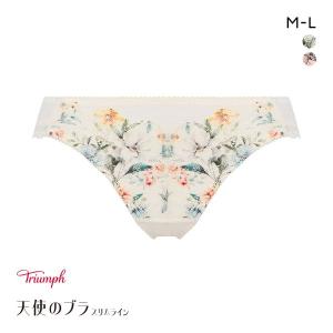 トリンプ TR632 天使のブラ スリムライン レーシィプリント レギュラーショーツ ML Triumph｜SHIROHATO(白鳩)