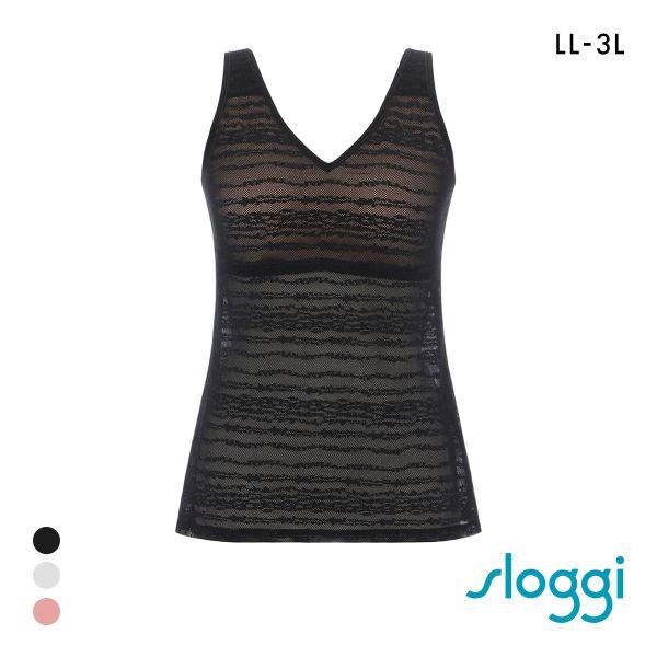 トリンプ スロギー フリーオールラウンド レース sloggi FREE AR Lace Vネック ...
