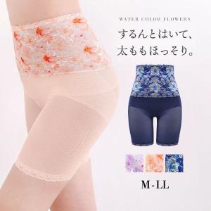 コントランテ ContRante WATER COLOR FLOWERS ゆる補正ガードル