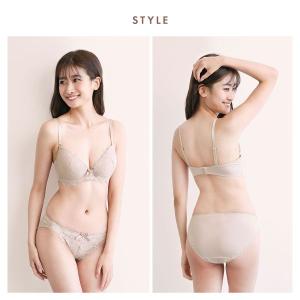 フェミニンレース ブラジャー ショーツ セット...の詳細画像5