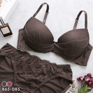 ブラジャー ショーツセット ソニアブラック セリーヌ ブラセット BCDE アンダー大きいサイズ グラマー SONIA BLACK レディース