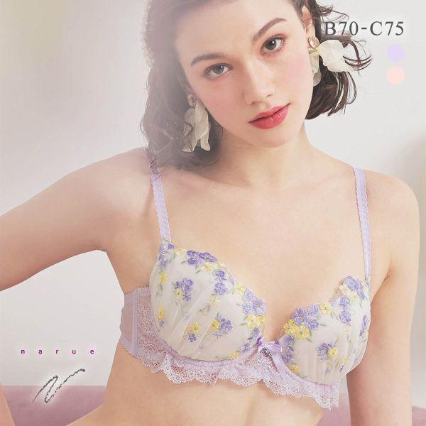 ナルエー ランジェリー ラプンフルール ブラジャー 3/4カップ レディース BC NARUE