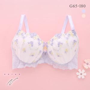 ナルエー ランジェリー ラプンフルール ブラジャー GHI 大きいサイズ グラマーサイズ NARUE｜shirohato