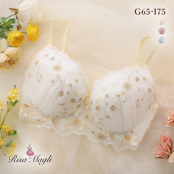 リサマリ ミリ 3/4カップ ブラジャー GHI グラマーブラ 大きいサイズ Risa Magli