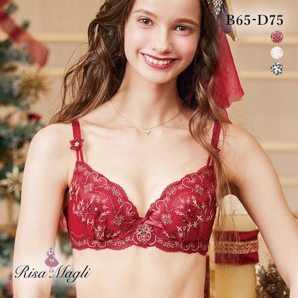 ブラジャー リサマリ Risa Magli ノエリア BCD 谷間ブラ 単品