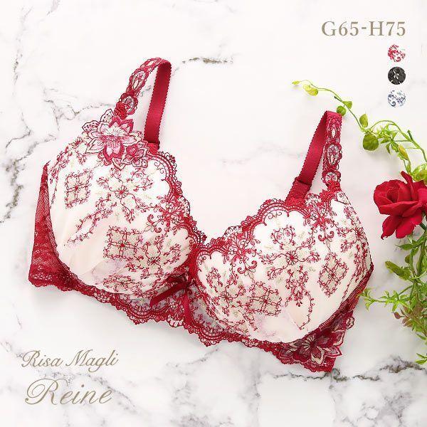 リサマリ Risa Magli レーヌ Reine ファビエンヌ 3/4カップ ブラジャー GH 単...