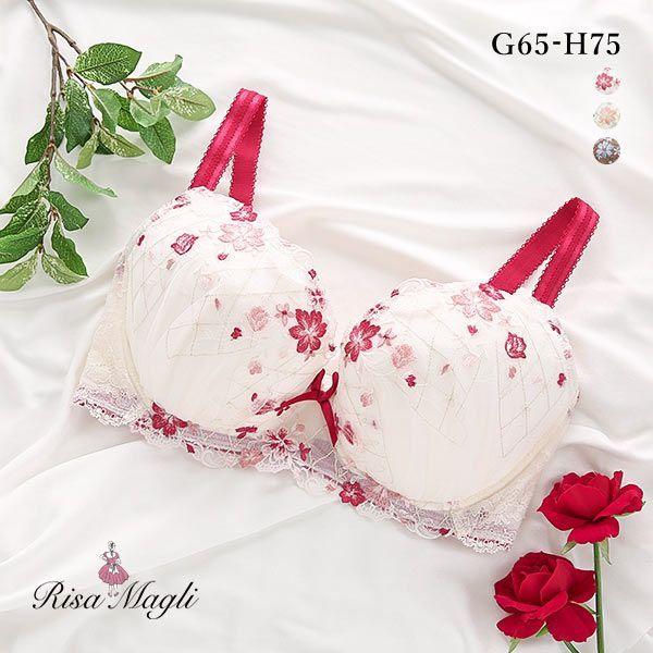 ブラジャー リサマリ Risa Magli ハーパー GH グラマーブラ 大きいサイズ 単品