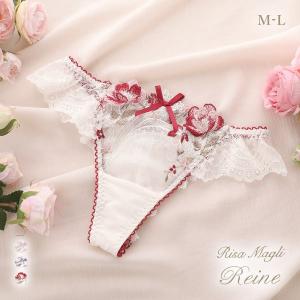 リサマリ レーヌ サリー ショーツ Tバック タンガ ソング バックレース Risa Magli Reine