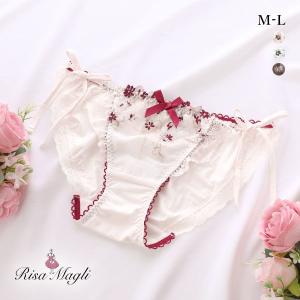 リサマリ Risa Magli ティナ サイドリボンショーツ スタンダード 単品