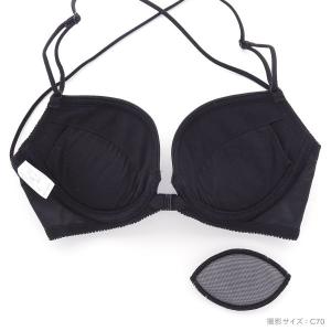 ブラジャー ループバック フロントホック ショ...の詳細画像2