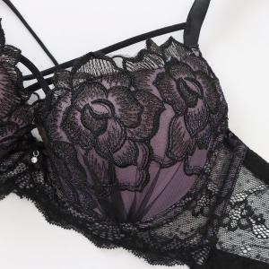 ブラジャー スパークス ノワールローズ Tバッ...の詳細画像4