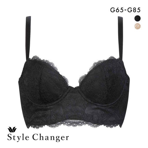 ブラジャー ワコール スタイルチェンジャー 高補整ミドリフ丈ブラ 3/4カップ G Wacoal S...