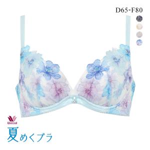 ワコール Wacoal BRB465 夏めくブラ 3/4カップブラジャー DEF ワコール ブラジャー 吸汗速乾 高通気
