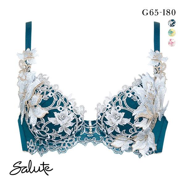 ブラジャー ワコール Wacoal サルート Salute 12G BTJ412 P-UP GHI ...