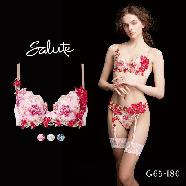 ワコール サルート 26グループ 26G P-UP ブラジャー GHI プッシュアップ 谷間 Wac...