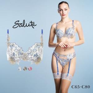 ワコール サルート 42グループ 42G P-UP ブラジャー C プッシュアップ 谷間 BTJ442 下着 Wacoal Salute 26AW先行プレステージ