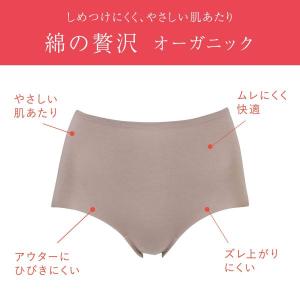 ワコール ウイング 綿の贅沢オーガニック ショ...の詳細画像1
