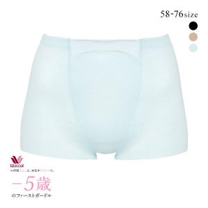 ワコール Wacoal −5歳のガードル ジャストウエスト ショート丈