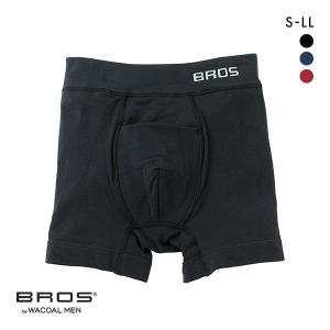 ブロス バイ ワコールメン BROS by WACOAL MEN ボクサーパンツ のびて、包みこむ新感覚。PANTS HOLIC S-LL 前開き 編立成形 立体設計