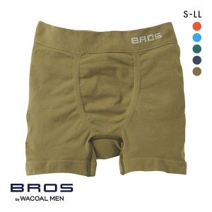 ブロス バイ ワコールメン BROS by WACOAL MEN のびて、包みこむ新感覚。PANTS HOLIC ボクサーパンツ S-LL 前閉じ 編立成形 立体設計｜SHIROHATO(白鳩)