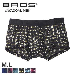 ボクサーパンツ メンズ ブロス ワコール BROS by WACOAL MEN JUST FIT BOXERS ローライズ ML 前閉じ メール便(7)
