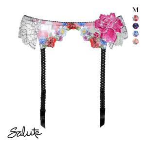 店舗限定★サルート [インドの花嫁] ガーターベルト M IV GTJ690 サルート 【限定発売商品】 ガーターベルト GTJ690｜ワコール