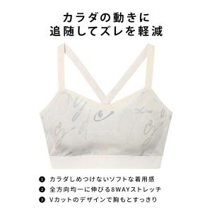 ワコール スポーツブラ HTY110 シーダブ...の詳細画像4