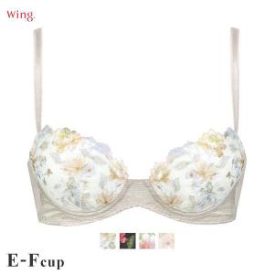 ワコール Wacoal ウイング Wing 20AW KB2405 重力に負けないバストケアブラ ブラジャー EF 単品
