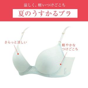ワコール ウイング 夏のうすかるブラ ブラジャ...の詳細画像1