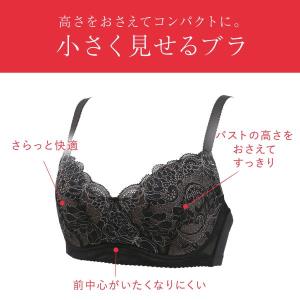 ワコール ウイング 小さく見せるブラ ブラジャ...の詳細画像2