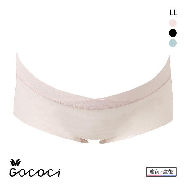 ワコール マタニティ 涼感 ゴコチ おなかカシュクール ショーツ ボーイレングス 産前 産後 LL ...