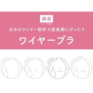 ワコール ウイング ティーン ジュニアブラジャ...の詳細画像1