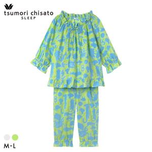 ワコール ツモリチサト 冒険の旅 パジャマ 上下セット 8分袖 8分丈 綿100％ Wacoal tsumori chisato SLEEP