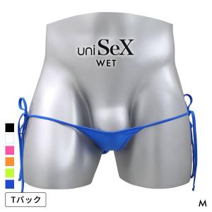 ユニセックス uniSeX WET side ribbon TB Tバック ビキニ ジェンダーレス ユニセックス 男女兼用 TM