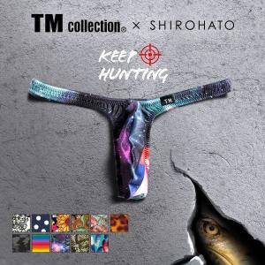 ティーエム コレクション TM collection × SHIROHATO コラボ YKS Variety of patterns Tバック ビキニ ブリーフ｜shirohato