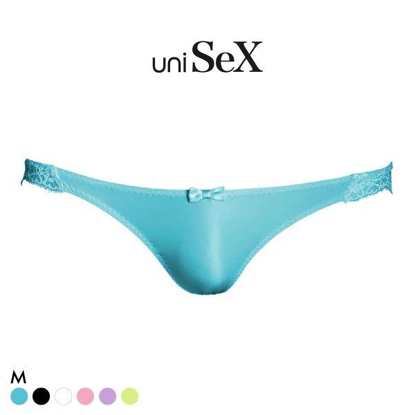 ユニセックス GMF back lace HB ハーフバック ショーツ ジェンダーレス 男女兼用 T...